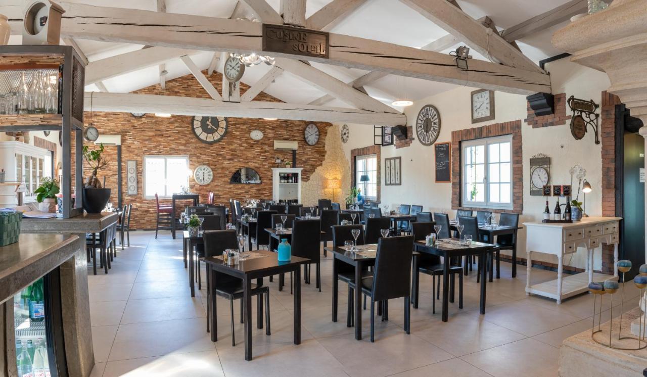 L'Horloge Gourmande Hotel Donzere Ngoại thất bức ảnh